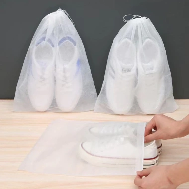 Combo 10 Túi Dây Rút Đựng Giày Vải Không Dệt 32x48cm Đa Năng Tiện Lợi 14.279₫