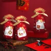 Combo 10 Túi Đựng Bánh và Kẹo Tết, Túi Dây Rút, Tuis Rút Nơ - Bộ Tứ Mèo Thần Tài Giá Ưu Đãi 22.000đ 7