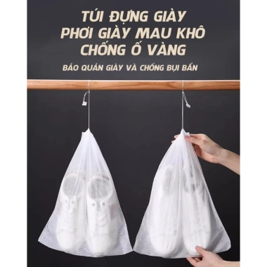 Combo 10 Túi Đựng Giày Dép Chống Bụi Bẩn Ố Vàng P2.600 - Bảo Quản An Toàn, Tiết Kiệm 22% 7