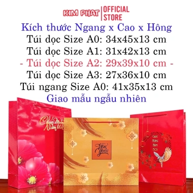 Combo 10 Túi Đựng Quà Tết Nylon Bóng – Chúc Mừng Năm Mới, Đóng Gói Sang Trọng, Giá 102.000₫ 6