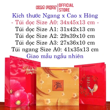 Combo 10 Túi Đựng Quà Tết Nylon Bóng – Chúc Mừng Năm Mới, Đóng Gói Sang Trọng, Giá 102.000₫ 8