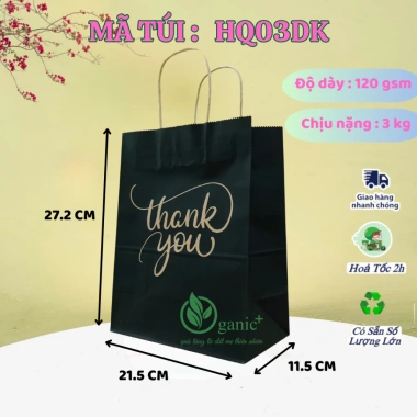 Combo 10 Túi Giấy Kraft Họa Tiết Đa Màu - Túi Đựng Quà Giá 13.900 VNĐ 8