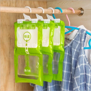 Combo 10 Túi Hút ẩm Chống Mốc - Móc Treo Tủ Quần Áo, Phòng Nồm Giá 29.999₫