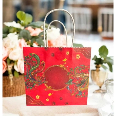 Combo 10 Túi In Slogan Giấy Kraft Nhật 20x21x10cm Giá Ưu Đãi 42.525 VND