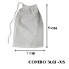 Combo 10 túi lọc trà cotton đa năng Cold Brew Handmade, lọc cà phê, giá 47.500₫ 10