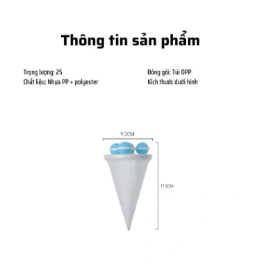 Combo 10 Túi Lưới Lọc Cặn Máy Giặt PHAO - Giảm 22% - Giá 59.151₫ 4