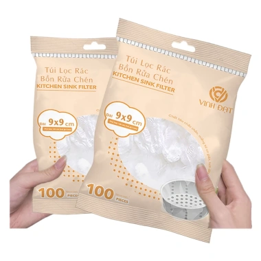 Combo 10 Túi Lưới Lọc Rác Bồn Rửa Bát Chống Tắc Nghẽn Chính Hãng Vinh Đạt Giá 42.000₫ 3