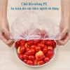 Combo 10 túi màng bọc thực phẩm co giãn siêu dai có chun, túi gấu PE & mũ chùm đầu dùng 1 lần - Giá chỉ 35.000₫ 3