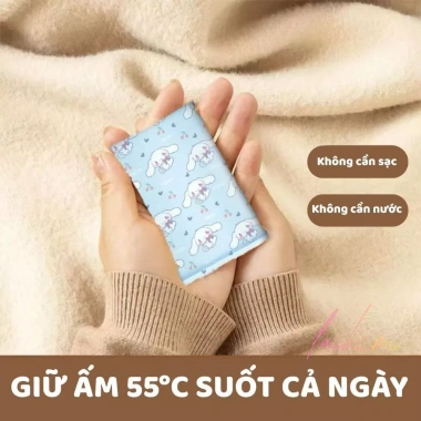 Combo 10 Túi Sưởi Ấm Mini Manyijia - Giữ Nhiệt Cầm Tay, Chườm Nóng, Làm Ấm Cơ Thể, 49k 7 Combo 10 Túi Sưởi Ấm Mini Manyijia - Giữ Nhiệt Cầm Tay, Chườm Nóng, Làm Ấm Cơ Thể, 49k 7