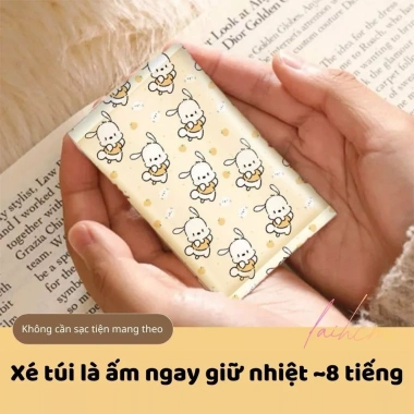 Combo 10 Túi Sưởi Ấm Mini Manyijia - Giữ Nhiệt Cầm Tay, Chườm Nóng, Làm Ấm Cơ Thể, 49k
