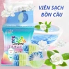 COMBO 10 Viên Sạch Bồn Cầu LanPaoPao NEMO 2in1 Khử Mùi và Làm Sạch Màng Bám Hương Hoa Tự Nhiên Giá 64.999 VND 10