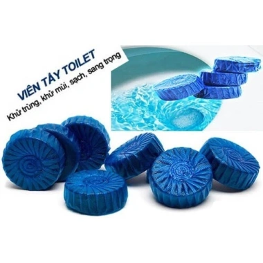 Combo 10 viên tẩy bồn cầu khử mùi diệt khuẩn - Giá chỉ 15.000₫, tiết kiệm hơn 3