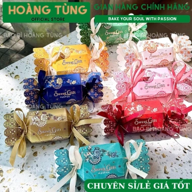 Combo 10 Vỏ Hộp Giấy Đựng Kẹo Đóng Giỏ Quà Tháp Quà Tết – Giá 22.000 VNĐ