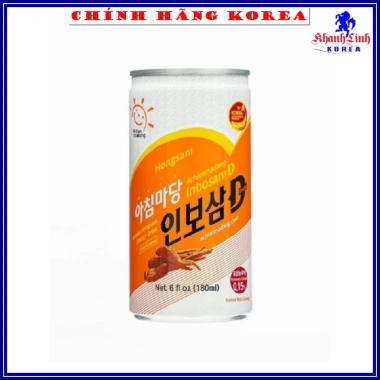 Combo 10 vỏ hộp Hồng Sâm Lon Hàn Quốc - Đóng 12 lon, giảm còn 115.000 VND