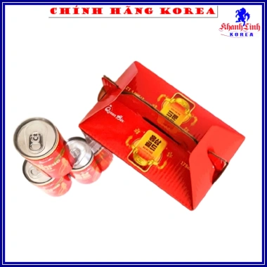 Combo 10 vỏ hộp Hồng Sâm Lon Hàn Quốc - Đóng 12 lon, giảm còn 115.000 VND