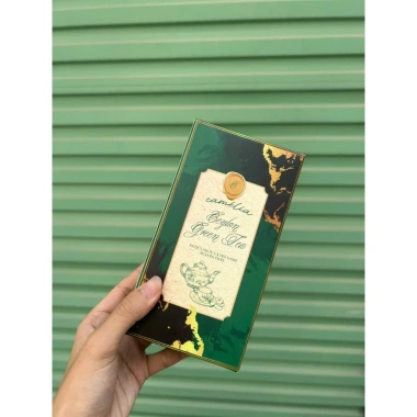 Combo 10 vỏ hộp trà CAMELIA chống lưng, giỏ quà Tết, tháp dâng lễ 4 màu - 35.000