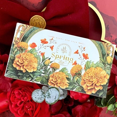 Combo 10 vỏ trà Spring không lõi, 4 màu, quà Tết giỏ trang trí - 29.000đ 4 Combo 10 vỏ trà Spring không lõi, 4 màu, quà Tết giỏ trang trí - 29.000đ 4
