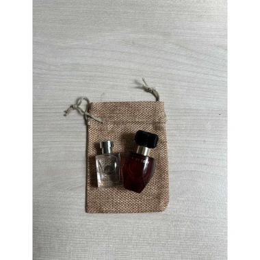 Combo 10 Vỏ túi thơm, túi vải dây rút đựng hạt cà phê, treo ô tô, hoa khô- 25.000đ 4