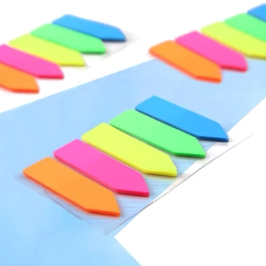 Combo 10 xấp giấy Note 5 màu NONAME nhựa mũi tên - 10 sheets, đa màu, dán đánh dấu trang sách, dành cho văn phòng, giá 75.000 6