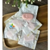 Combo 100 Bàn Chải Bột Bắp Giá Rẻ, Túi Trắng Họa Tiết Sao Vàng - Đồ Dùng 1 Lần Khách Sạn 65k 9