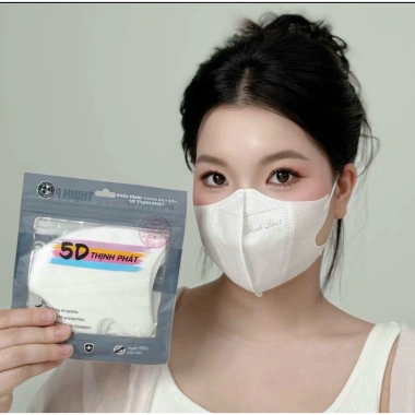 Combo 100 chiếc Khẩu Trang 5D Thịnh Phát – Kháng khuẩn, Chống nắng, bụi, UV 4