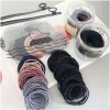 Combo 100 chun buộc tóc thun cột trơn đa màu - Giá chỉ 20.000đ, ưu đãi cho nàng 2