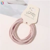 Combo 100 chun buộc tóc thun cột trơn đa màu - Giá chỉ 20.000đ, ưu đãi cho nàng 9