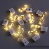 Combo 100 dây đèn LED đom đóm 3 chế độ 1-3m, pin vàng, 7 màu - Bán sỉ giá ưu đãi