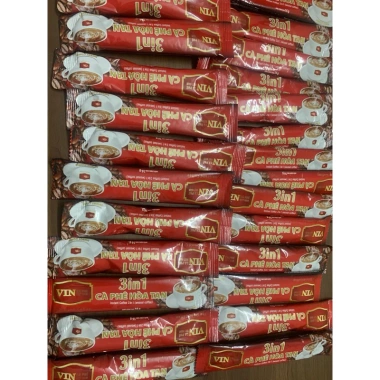 Combo 100 gói Cà Phê Hòa Tan 3 trong 1 Vị Vin 16g Hạn dùng 2.027 Giá 120.000 VND 3