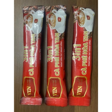 Combo 100 gói Cà Phê Hòa Tan 3 trong 1 Vị Vin 16g Hạn dùng 2.027 Giá 120.000 VND 5