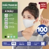 Combo 100 khẩu trang 5D 3 lớp ôm mặt, dễ thở, kháng khuẩn, quai mềm – 49.000đ 8