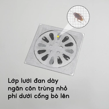 Combo 100 miếng dán lọc rác cống nước - Ngăn côn trùng, chậu rửa, chỉ 58.000đ 5