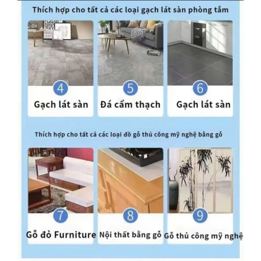 Combo 100 miếng Giấy Lau Sàn Hòa Tan Khử Khuẩn Đa Năng Diệt Dầu Mỡ Giá 29.999 VND 4 Combo 100 miếng Giấy Lau Sàn Hòa Tan Khử Khuẩn Đa Năng Diệt Dầu Mỡ Giá 29.999 VND 4