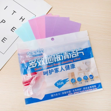 Combo 100 miếng Giấy Lau Sàn Hòa Tan Khử Khuẩn Đa Năng Diệt Dầu Mỡ Giá 29.999 VND