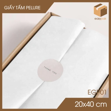 Combo 100 tấm giấy Pelure gói hàng 20x40 cm - Giấy nến, bọc quà, áo quần - Giá chỉ 34.500₫ 2