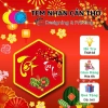 Combo 100 tem Tết giấy cáng màng - Giá 50.000, giảm ngay, trang trí Tết rực rỡ 3