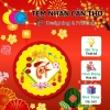 Combo 100 tem Tết giấy cáng màng - Giá 50.000, giảm ngay, trang trí Tết rực rỡ 6