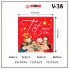 Combo 100 tem Tết Vinh Liên - Dán lọ hạt, giỏ quà, dưa hấu - Giá ưu đãi 55.000đ 2