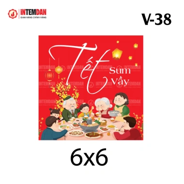 Combo 100 tem Tết Vinh Liên - Dán lọ hạt, giỏ quà, dưa hấu - Giá ưu đãi 55.000đ 5