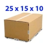 Combo 100 Thùng Carton 3 Lớp Sóng C Đóng Hàng – Bền, Chịu Lực 25x15x10 – 86.000₫ 2
