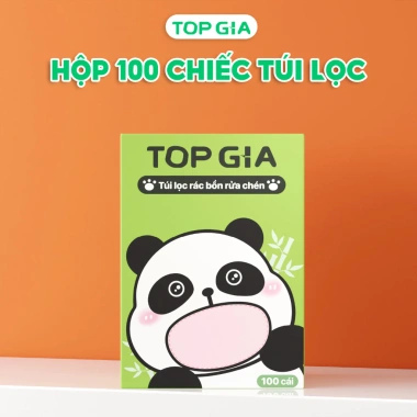 Combo 100 túi lọc rác bồn rửa chén bát TopGia - Tiện lợi, siêu tiết kiệm, giá 35k