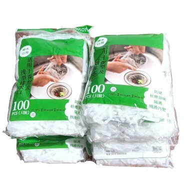 Combo 100 túi lọc rác bồn rửa chén, túi lưới lọc, bọc đựng rác - Giá 10.000₫ 2