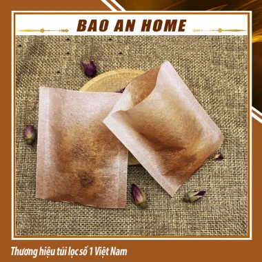 Combo 100 túi lọc trà cà phê giấy nâu hàn nhiệt đa kích thước - BAOANHOME 18.000₫ 7