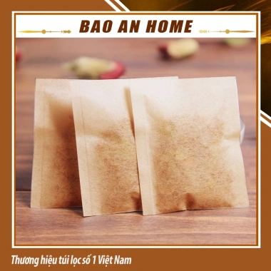 Combo 100 túi lọc trà cà phê giấy nâu hàn nhiệt đa kích thước - BAOANHOME 18.000₫ 8