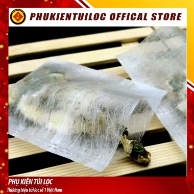Combo 100 Túi Lọc Trà, Cà Phê, Thảo Dược - Sợi Ngô Nhập Khẩu Hàn Nhiệt, Đa Kích Thước, Giá 39.000đ