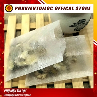 Combo 100 Túi Lọc Trà, Cà Phê, Thảo Dược - Sợi Ngô Nhập Khẩu Hàn Nhiệt, Đa Kích Thước, Giá 39.000đ