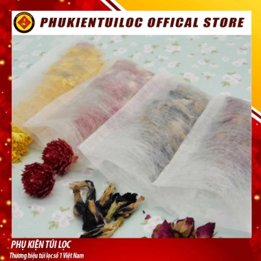 Combo 100 Túi Lọc Trà, Cà Phê, Thảo Dược - Sợi Ngô Nhập Khẩu Hàn Nhiệt, Đa Kích Thước, Giá 39.000đ