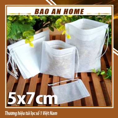 Combo 100 túi lọc trà, thảo dược dây rút không dệt - đa kích thước, giá sỉ 18.000₫ 10 Combo 100 túi lọc trà, thảo dược dây rút không dệt - đa kích thước, giá sỉ 18.000₫ 10