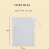Combo 100 Túi Lọc Trà và Cà Phê Dây Rút GIGAHOME Vải Không Dệt - Chỉ 23.000₫ 8