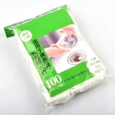 Combo 100 túi lưới lọc rác Helfer cho bồn rửa chén Giá chỉ 10.500đ siêu rẻ 9